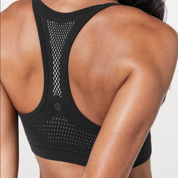 NWT BLACK LULULEMON REVEAL HYBRID BRA INTERCONNECT - Picture 4 of 7